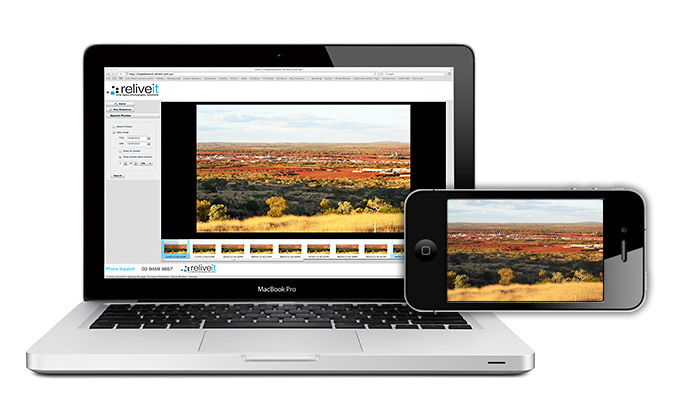 Web Interface of Images